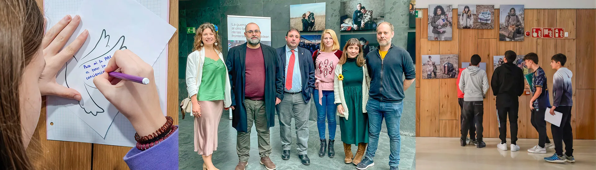 ‘La vida en una maleta’ lleva a Navarra la situación de la población ucraniana desplazada por la guerra